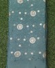 Pure Chiffon Chinnon Work Sea Blue Fabric