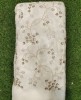 Pure White Chiffon Chinnon Fabric