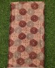 Brown Chiffon Chinnon Printed Work Fabric