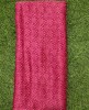 Pink Gaji Silk With Ajrakh Gaji Print