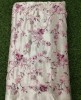 Off White Color Gaji Wotk Gaji Silk Fabric