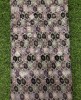 Marvelous Multi Color Georgette Fabric With Geo Print