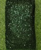 Dark green Georgette Fabric With Georgette Sequence Work