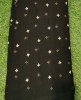 Elegant Black Georgette With Georgette Butti Work