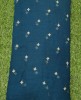 Blishful Blue Georgette With Georgette Butti Work