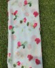 Sky Blue Color Georgette Fabric With Poly Geo Print