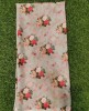 Lustry Light Grey Georgette Fabric With Poly Geo Print