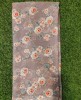 Purple Georgette Fabric With Poly Geo Print