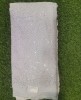 White Georgette Fabric With Pure Geo Work