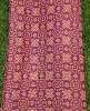 Rusty Rani Pink Georgette Fabric With Poly Geo Work Print