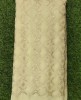 Lustry Light Yellow Georgette Fabric With Semi Geo Work