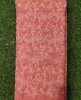 Trendy Terracotta Color Georgette Fabric With Semi Geo Work