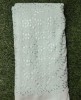 Sky Blue Georgette Fabric With Semi Geo Work