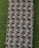 Black Color Georgette Fabric With Semi Geo Work