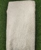 White Lakhnavi Fabric With Flat Lakhnavi Work