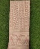 Dusty Rose Lakhnavi Fabric With Fox Panel Lakhnavi Work