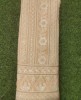Beige Lakhnavi Fabric With Fox Panel Lakhnavi Work