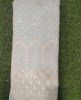 Light Gray Lakhnavi Fabric With Fox Panel Lakhnavi Work