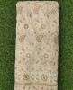 White Lakhnavi Fabric With Geo Lakhnavi Panel Work