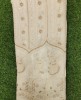 White Lakhnavi Fabric With Geo Lakhnavi Panel Work