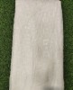 White Lakhnavi Fabric With Geo Lakhnavi Work