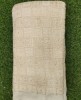 White Lakhnavi Fabric With Geo Lakhnavi Work