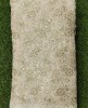 White Lakhnavi Fabric With Geo Lakhnavi Work