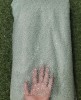 Light Green Net Fabric With Net Wok