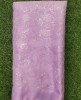 Purple Organza Fabric With Organza Work