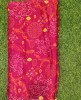 Fuchsia Pink Satin Fabric With Astonoshing Modal Print