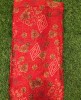 Wonderful Modal Print Red Satin Fabric