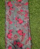 Graftifying Grey Modal Print Satin Fabric