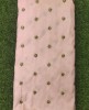 Light Pink Silk Fabric With Wonderful Silk Work