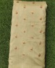 Khaki Color Silk Fabric With Astonishing Silk Work